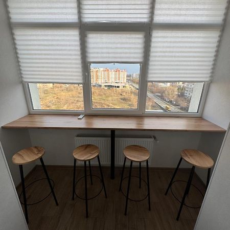 074 Апартаменты Жк Стожары Kiev Exterior foto